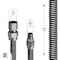 Flextron Gas Line Hose 3/8'' O.D.x24'' Length 1/2" FIPx3/8" MIP Fittings, Stainless Steel Flexible Connector FTGC-SS14-24F - alternate 5